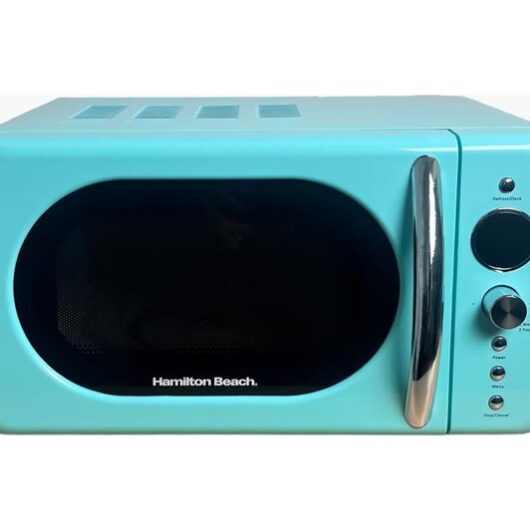 HAMILTON BEACH Retro HB70H20M Compact Solo Microwave - Mint