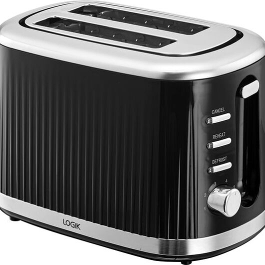 LOGIK L02PTB23 2-Slice Toaster - Black