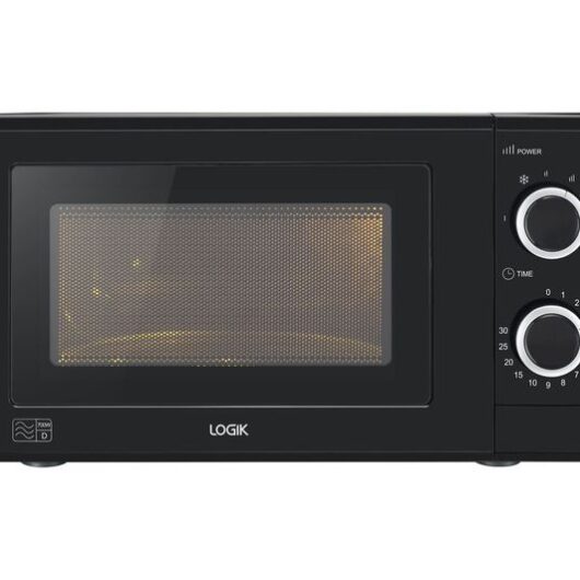 LOGIK LMB24 Compact Solo Microwave - Black