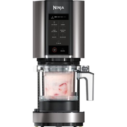 NINJA Creami NC300UK Ice Cream & Frozen Dessert Maker - Black & Silver
