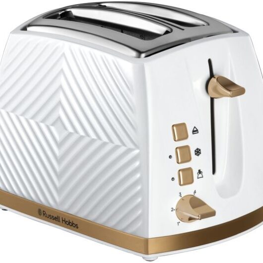RUSSELL HOBBS Groove 26391 2-Slice Toaster - White