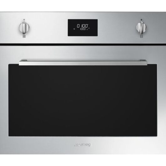 SMEG Cucina SO4401M1X Built-in Combination Microwave - Stainless Steel