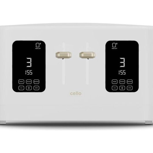 CELLO TR186-WH 4-Slice Toaster - White