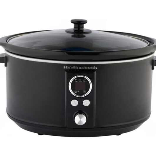 HAMILTON BEACH HBCDE650BLK Slow Cooker - Black