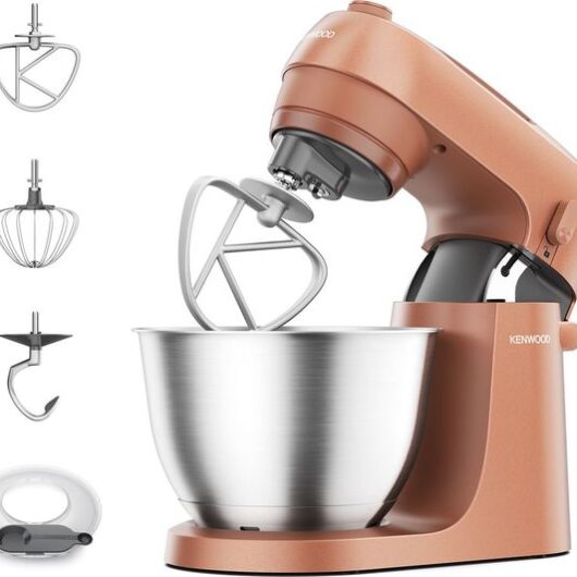 KENWOOD Go KZM35.000RD Stand Mixer - Clay Red