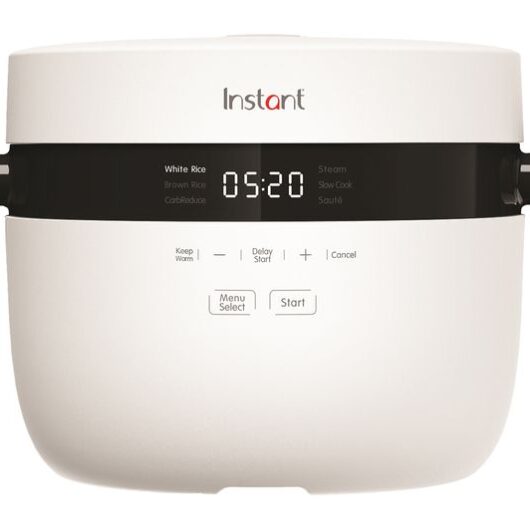 INSTANT Rice Cooker & Steamer - White