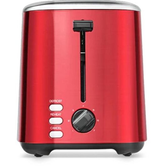 MORPHY RICHARDS Equip 222066 2-Slice Toaster - Metallic Red