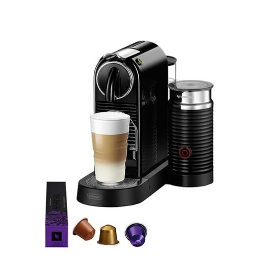 NESPRESSO by De'Longhi Citiz with Milk Frother EN267.BAE Coffee Machine - Black