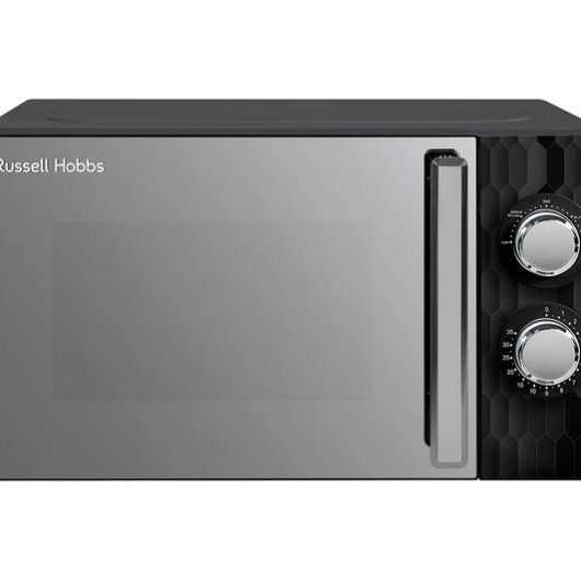 RUSSELL HOBBS Honeycomb RHMM715B Compact Solo Microwave - Black