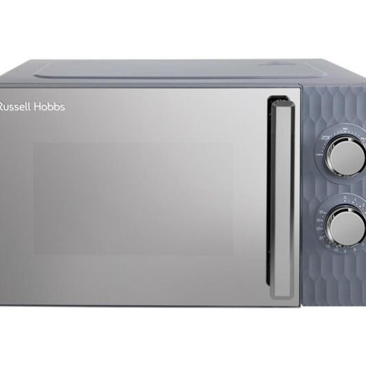RUSSELL HOBBS Honeycomb RHMM715G Compact Solo Microwave - Grey