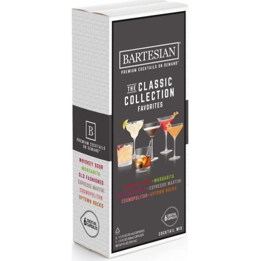 BARTESIAN Classic Collection Favourites Cocktail Variety Pack - Pack of 6