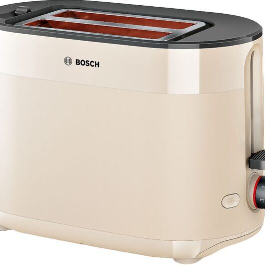 BOSCH MyMoments TAT2M127GB 2-Slice Toaster - Cream
