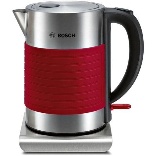 BOSCH Silicone TWK7S04GB Jug Kettle - Red