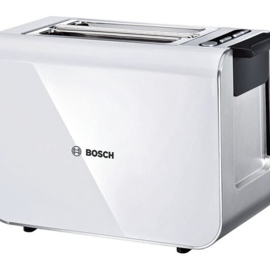 BOSCH Styline TAT8611GB 2-Slice Toaster - White