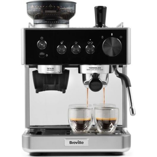 BREVILLE Barista Classic VCF186 Bean to Cup Coffee Machine - Stainless Steel