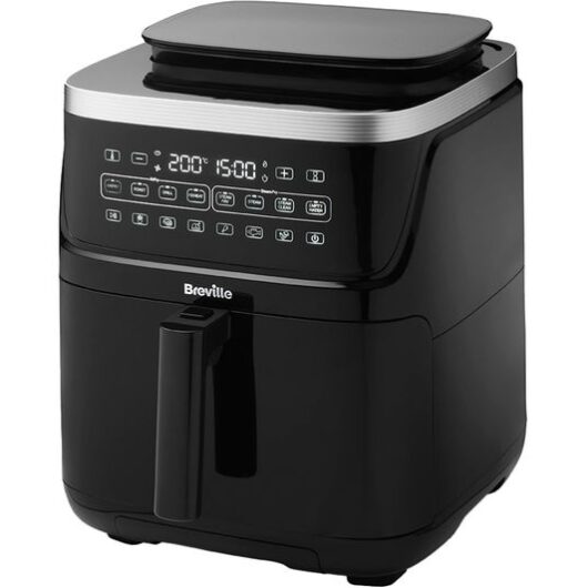 BREVILLE Halo Steam VDF133 Air Fryer - Black