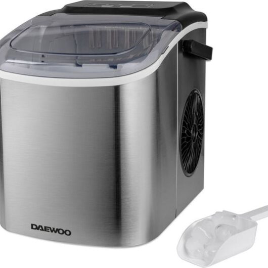 DAEWOO Ice Cube Maker - Stainless Steel