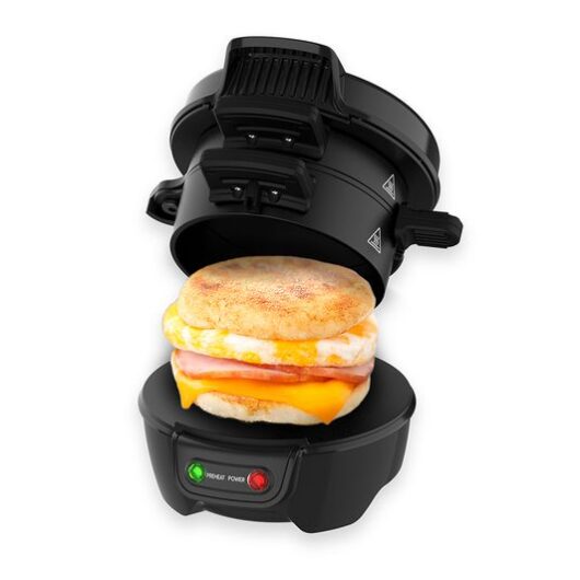 DREW&COLE Breakfast Sandwich Maker - Black