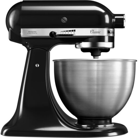 KITCHENAID Classic 5K45SSBOB Stand Mixer - Onyx Black