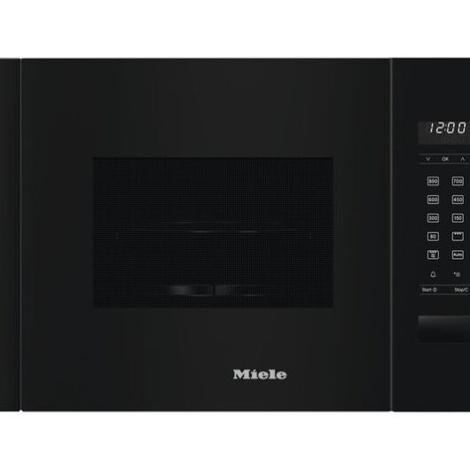 MIELE M2224SC Built-in Microwave with Grill - Obsidian Black