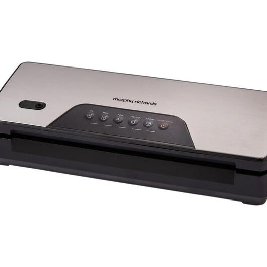 MORPHY RICHARDS 432040 Vacuum Sealer - Silver & Black