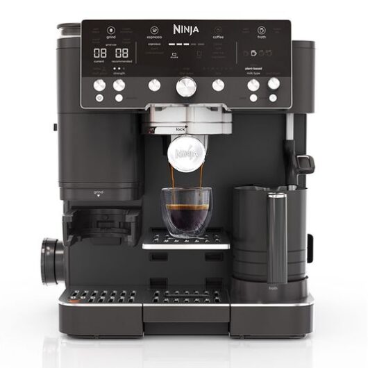 NINJA Luxe Cafe Premier Series ES601UKBK Bean to Cup Coffee Machine - Black