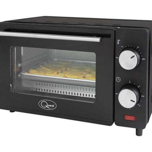 QUEST 35409A Electric Mini Oven - Black