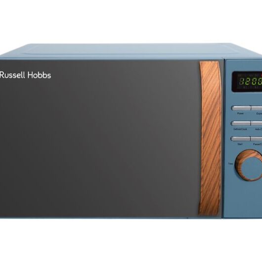 RUSSELL HOBBS Scandi RHMD714BL Solo Microwave - Blue