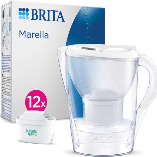 BRITA Marella Water Filter Jug - White