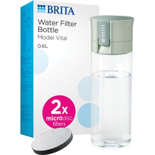 BRITA Model Vital Water Filter Bottle - Light Green