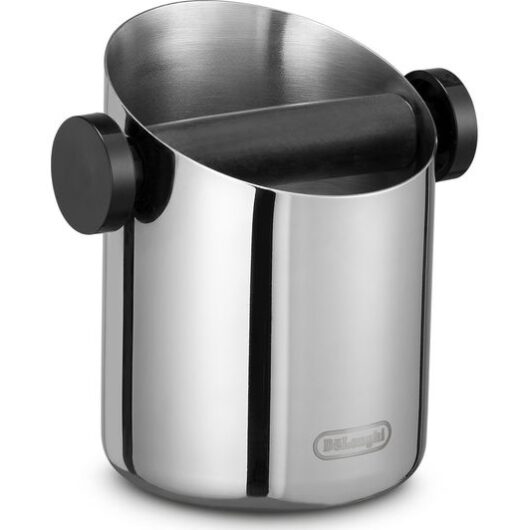 DELONGHI DLSC059 Coffee Knock Box - Silver