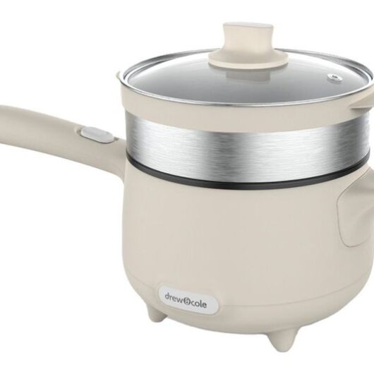 DREW&COLE CleverPot Electric Hot Pot - Cream