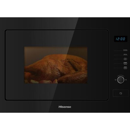 HISENSE HB25MOBX7GUK Built-in Solo Microwave with Grill - Black