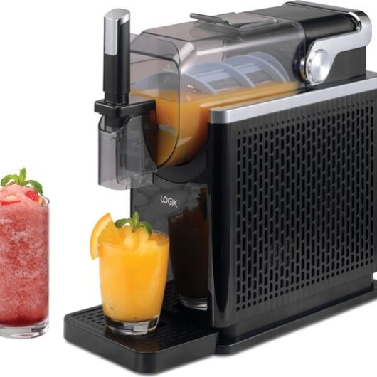 LOGIK L18DMB25 Frozen Drink Maker - Black & Silver