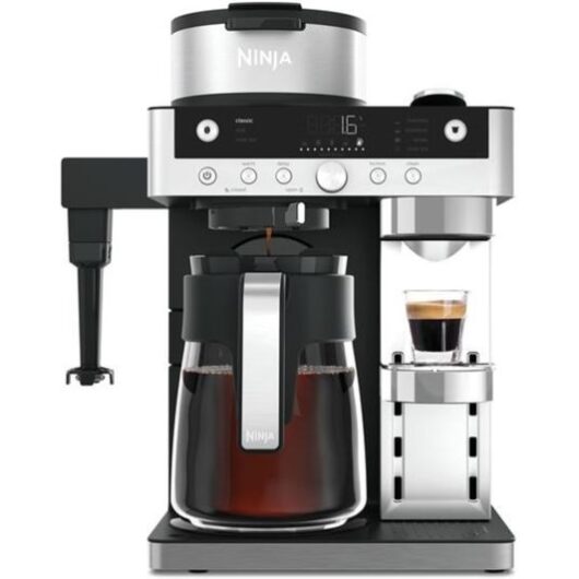 NINJA Prestige DualBrew System CFN803UK Pod & Permanent Filter Coffee Machine - Stainless Steel & Black