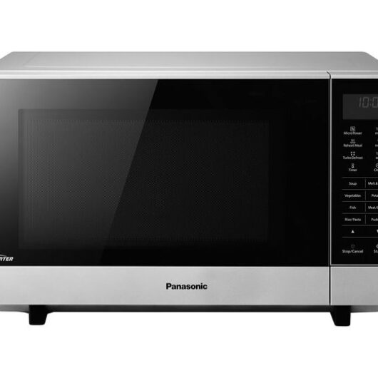 PANASONIC NN-SF464MBPQ Solo Microwave - Silver