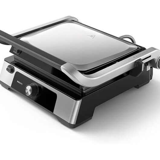 PHILIPS 5000 Series HD6301/90 Contact Grill - Silver