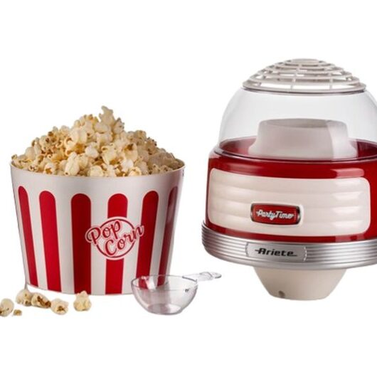 ARIETE Party Time ARPK42 Cotton Candy & Popcorn Maker Set - Red