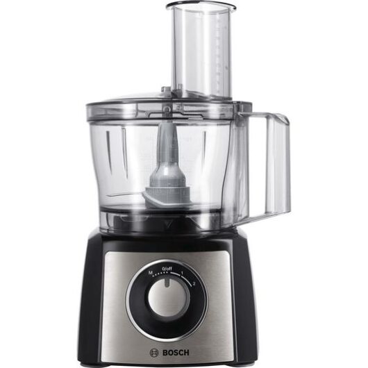BOSCH MultiTalent3 MCM3501MGB Food Processor - Silver & Black