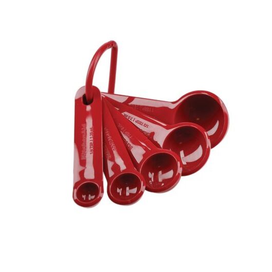 KITCHENAID 5-piece Measuring Spoon Set - Red
