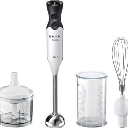 BOSCH ErgoMixx MS6CA4150G Hand Blender - White & Anthracite
