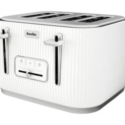 BREVILLE Linear VTR031 4-Slice Toaster - White