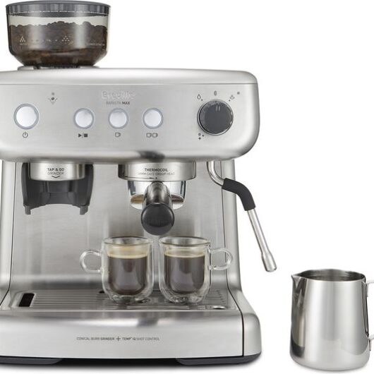 BREVILLE VCF126 Barista Max Coffee Machine - Stainless Steel