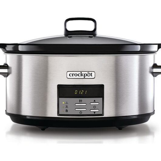 CROCK-POT CSC063 Slow Cooker - Stainless Steel