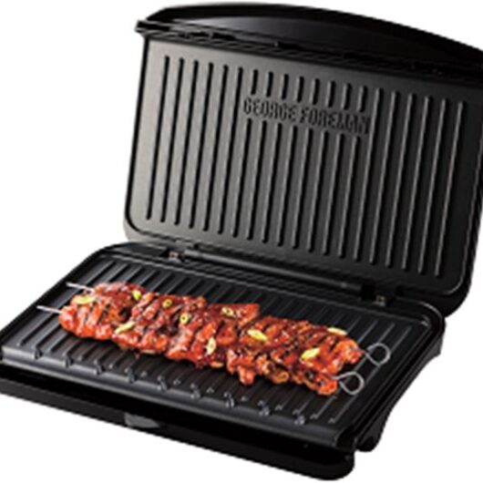 GEORGE FOREMAN 25820 Large Fit Grill - Black