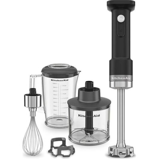 KITCHENAID 5KHBRV05BM Go Cordless Hand Blender - Black