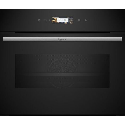 NEFF N70 C24MR21N0B Built-in Compact Combination Microwave - Stainless Steel