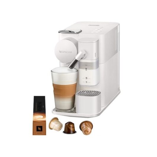 NESPRESSO by De'Longhi Lattissima One Pod EN510.W Coffee Machine - White