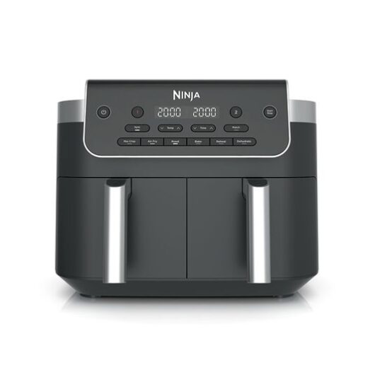 NINJA 6-in-1 DualZone DZ801UK 7.6L Air Fryer - Grey