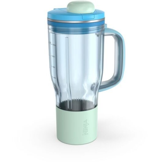 NINJA BlendBoss XSKDB324LSBL 710 ml Travel Tumbler - Blue Raspberry
